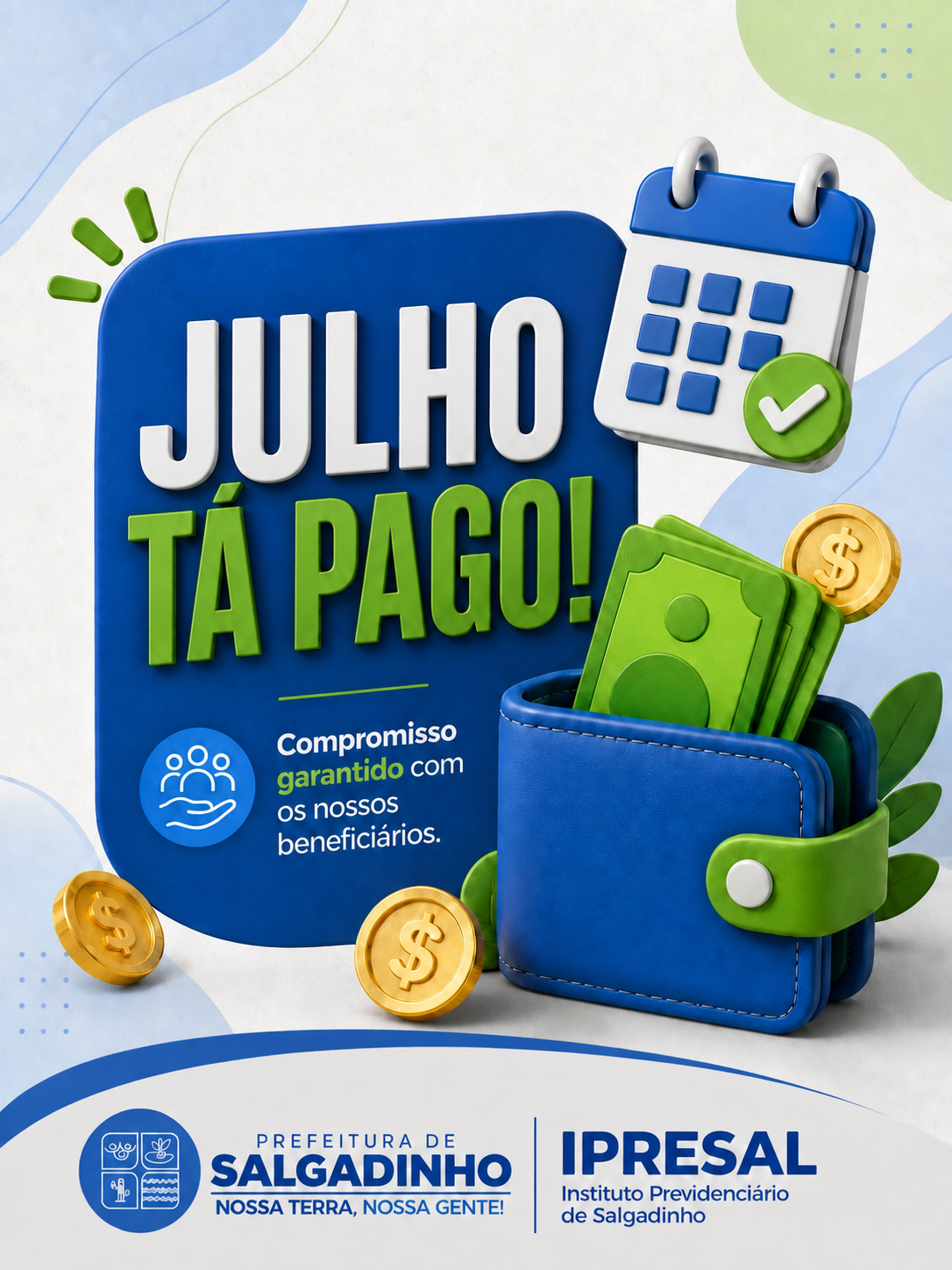 pagamento na conta